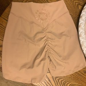 Kk fit Gymshark XS warm buff shorts